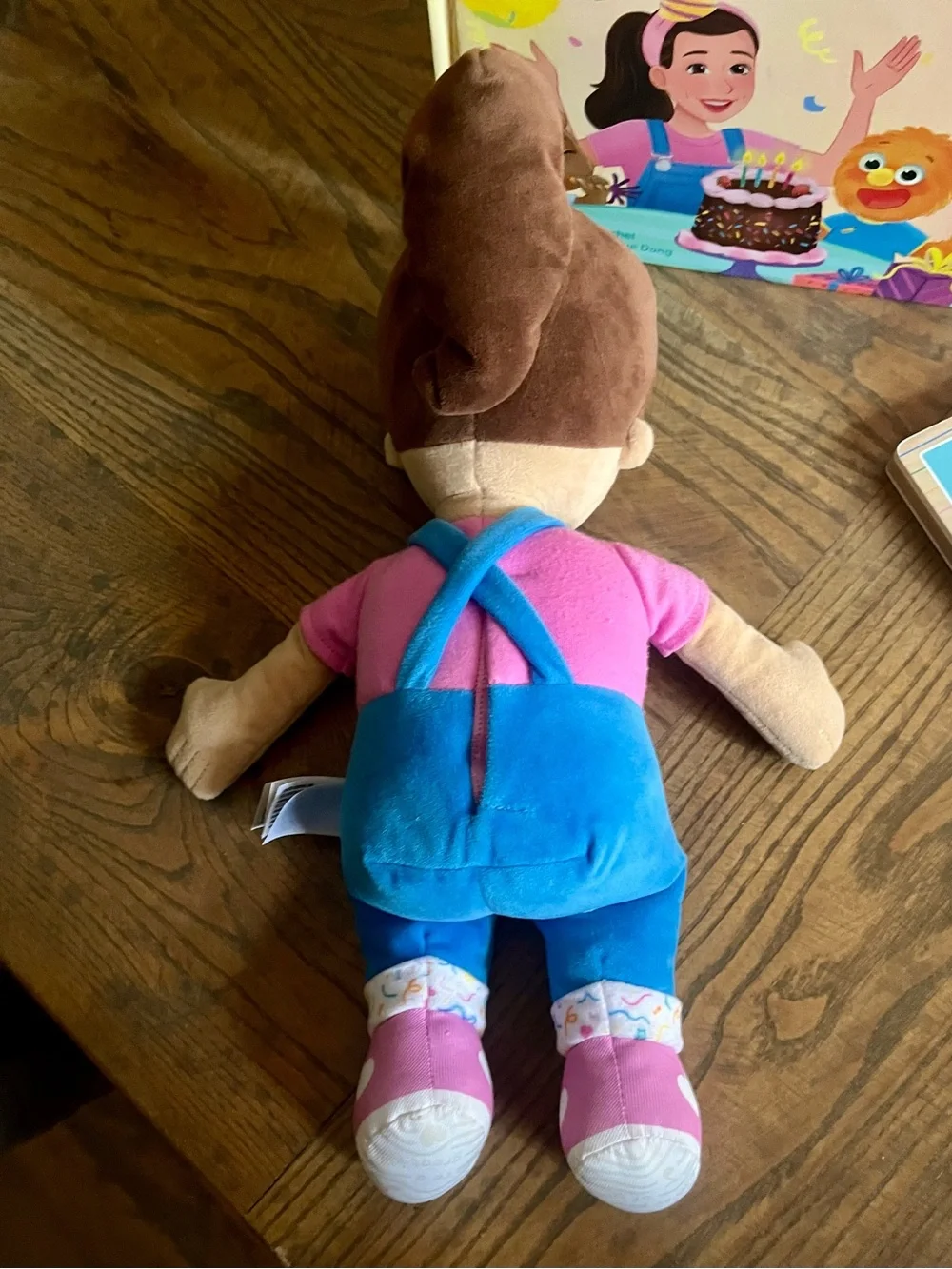 Ms. Rachel Plush Doll + Melissa & Doug Sound Puzzle + Happy Birthday Book Bundle